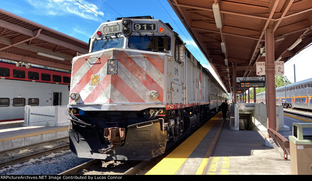 Shoving a Northbound Out Of Diridon